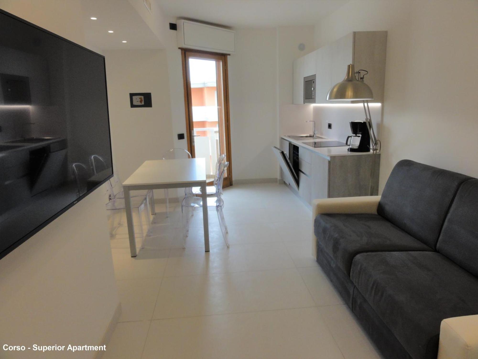 Corso - Appartamenti Bibione Phòng bức ảnh